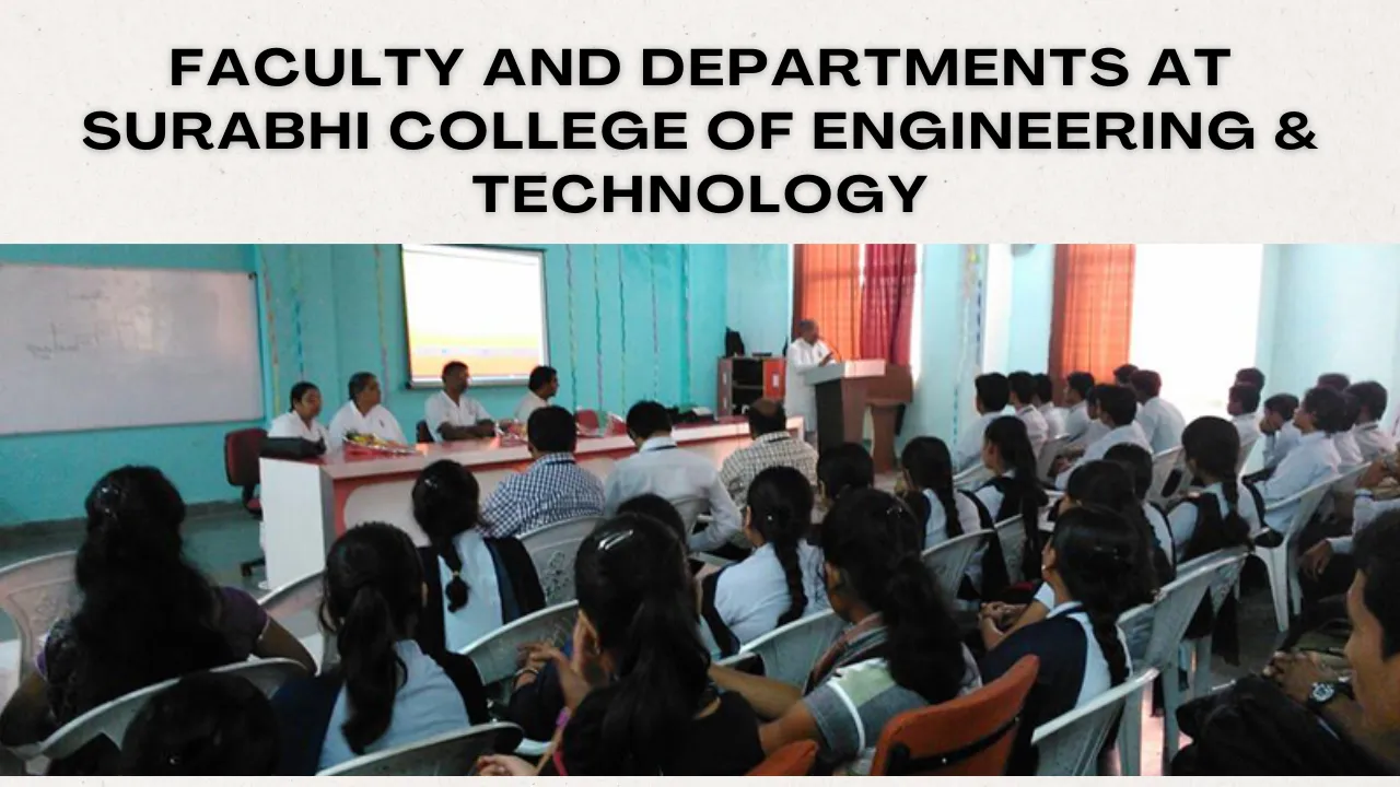 Faculty and Departments At Surabhi College of Engineering & Technology