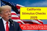 California Stimulus Checks 2025